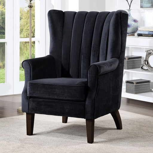 REYNOSA Accent Chair, Black - Premium Chair from FOA East - Just $444.60! Shop now at Furniture Wholesale Plus  We are the best furniture store in Nashville, Hendersonville, Goodlettsville, Madison, Antioch, Mount Juliet, Lebanon, Gallatin, Springfield, Murfreesboro, Franklin, Brentwood