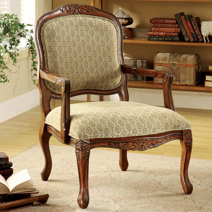 Quintus Antique Oak Accent Chair - Premium Accent Chair from FOA East - Just $421.20! Shop now at Furniture Wholesale Plus  We are the best furniture store in Nashville, Hendersonville, Goodlettsville, Madison, Antioch, Mount Juliet, Lebanon, Gallatin, Springfield, Murfreesboro, Franklin, Brentwood