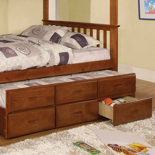 University I Oak Trundle w/ 3 Drawers - Premium Trundle from FOA East - Just $374.40! Shop now at Furniture Wholesale Plus  We are the best furniture store in Nashville, Hendersonville, Goodlettsville, Madison, Antioch, Mount Juliet, Lebanon, Gallatin, Springfield, Murfreesboro, Franklin, Brentwood