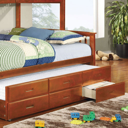 UNIVERSITY Oak Trundle w/ 3 Drawers - Premium Trundle from FOA East - Just $395.85! Shop now at Furniture Wholesale Plus  We are the best furniture store in Nashville, Hendersonville, Goodlettsville, Madison, Antioch, Mount Juliet, Lebanon, Gallatin, Springfield, Murfreesboro, Franklin, Brentwood
