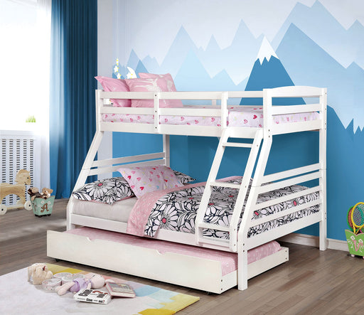 ELAINE Twin/ Full Bunk Bed - Premium Bunk Bed from FOA East - Just $678.60! Shop now at Furniture Wholesale Plus  We are the best furniture store in Nashville, Hendersonville, Goodlettsville, Madison, Antioch, Mount Juliet, Lebanon, Gallatin, Springfield, Murfreesboro, Franklin, Brentwood