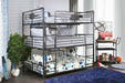Olga I Sand Black Full/Full/Full Bunk Bed - Premium Bunk Bed from FOA East - Just $1197.30! Shop now at Furniture Wholesale Plus  We are the best furniture store in Nashville, Hendersonville, Goodlettsville, Madison, Antioch, Mount Juliet, Lebanon, Gallatin, Springfield, Murfreesboro, Franklin, Brentwood