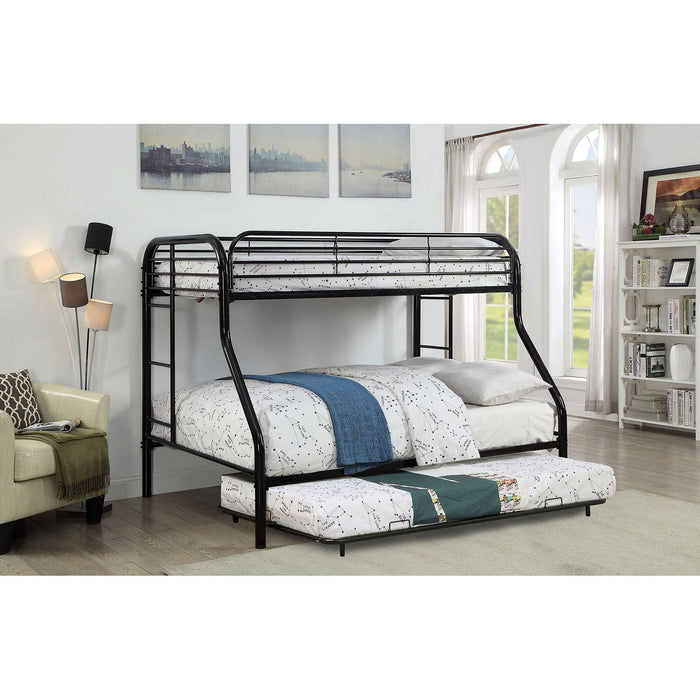 Opal Black Metal Trundle - Premium Trundle from FOA East - Just $142.35! Shop now at Furniture Wholesale Plus  We are the best furniture store in Nashville, Hendersonville, Goodlettsville, Madison, Antioch, Mount Juliet, Lebanon, Gallatin, Springfield, Murfreesboro, Franklin, Brentwood