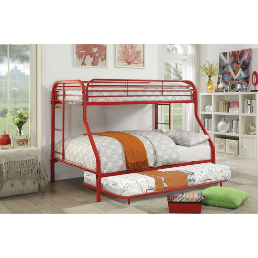 Opal Red Metal Trundle - Premium Trundle from FOA East - Just $142.35! Shop now at Furniture Wholesale Plus  We are the best furniture store in Nashville, Hendersonville, Goodlettsville, Madison, Antioch, Mount Juliet, Lebanon, Gallatin, Springfield, Murfreesboro, Franklin, Brentwood