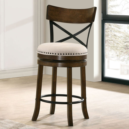 CLARENCE 24" Swivel Barstool - Premium Barstool from FOA East - Just $466.05! Shop now at Furniture Wholesale Plus  We are the best furniture store in Nashville, Hendersonville, Goodlettsville, Madison, Antioch, Mount Juliet, Lebanon, Gallatin, Springfield, Murfreesboro, Franklin, Brentwood