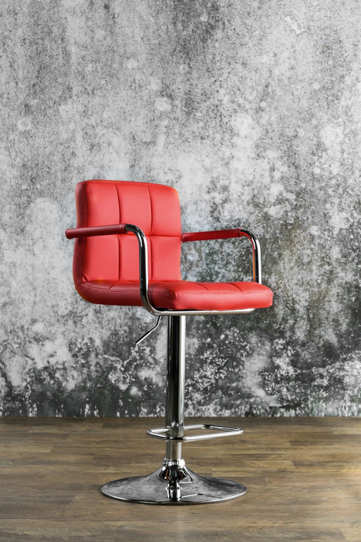 Corfu Red Bar Stool - Premium Barstool from FOA East - Just $163.80! Shop now at Furniture Wholesale Plus  We are the best furniture store in Nashville, Hendersonville, Goodlettsville, Madison, Antioch, Mount Juliet, Lebanon, Gallatin, Springfield, Murfreesboro, Franklin, Brentwood