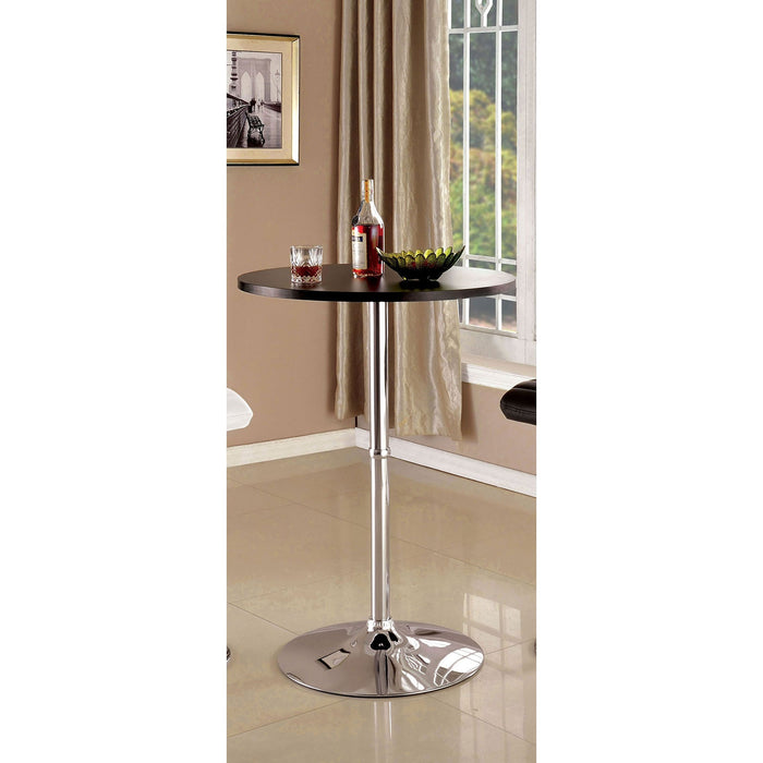 NESSA Black Bar Table - Premium Bar Table from FOA East - Just $234! Shop now at Furniture Wholesale Plus  We are the best furniture store in Nashville, Hendersonville, Goodlettsville, Madison, Antioch, Mount Juliet, Lebanon, Gallatin, Springfield, Murfreesboro, Franklin, Brentwood