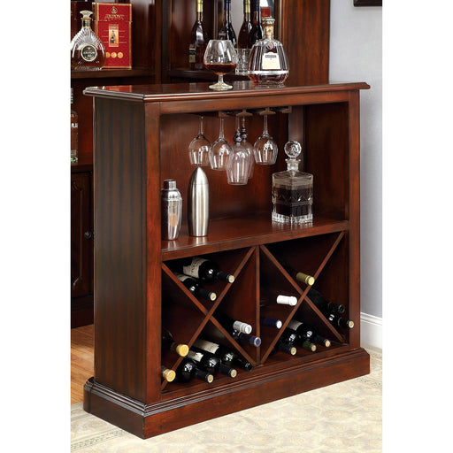 VOLTAIRE Dark Cherry Bar Table - Premium Bar Table from FOA East - Just $583.05! Shop now at Furniture Wholesale Plus  We are the best furniture store in Nashville, Hendersonville, Goodlettsville, Madison, Antioch, Mount Juliet, Lebanon, Gallatin, Springfield, Murfreesboro, Franklin, Brentwood