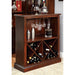 VOLTAIRE Dark Cherry Bar Table - Premium Bar Table from FOA East - Just $583.05! Shop now at Furniture Wholesale Plus (Nashville,TN)  We are the best furniture store in Nashville, Hendersonville, Goodlettsville, Madison, Antioch, Mount Juliet, Lebanon, Gallatin, Springfield, Murfreesboro, Franklin, Brentwood