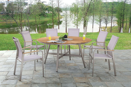 ARSHANA Patio Table - Premium Outdoor Dining Table from FOA East - Just $889.20! Shop now at Furniture Wholesale Plus  We are the best furniture store in Nashville, Hendersonville, Goodlettsville, Madison, Antioch, Mount Juliet, Lebanon, Gallatin, Springfield, Murfreesboro, Franklin, Brentwood