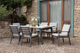 ALYCIA 7 Pc. Patio Dining Set - Premium Dining Room Set from FOA East - Just $1875.90! Shop now at Furniture Wholesale Plus  We are the best furniture store in Nashville, Hendersonville, Goodlettsville, Madison, Antioch, Mount Juliet, Lebanon, Gallatin, Springfield, Murfreesboro, Franklin, Brentwood