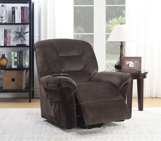 Ovar Brown Recliner - Premium Recliner from FOA East - Just $842.40! Shop now at Furniture Wholesale Plus  We are the best furniture store in Nashville, Hendersonville, Goodlettsville, Madison, Antioch, Mount Juliet, Lebanon, Gallatin, Springfield, Murfreesboro, Franklin, Brentwood