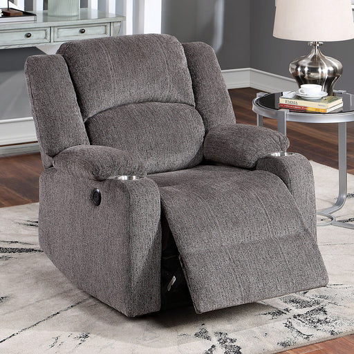 HADRIAN Power Recliner, Gray - Premium Recliner from FOA East - Just $559.65! Shop now at Furniture Wholesale Plus  We are the best furniture store in Nashville, Hendersonville, Goodlettsville, Madison, Antioch, Mount Juliet, Lebanon, Gallatin, Springfield, Murfreesboro, Franklin, Brentwood