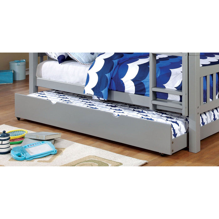 OMNUS Gray Trundle - Premium Trundle from FOA East - Just $234! Shop now at Furniture Wholesale Plus  We are the best furniture store in Nashville, Hendersonville, Goodlettsville, Madison, Antioch, Mount Juliet, Lebanon, Gallatin, Springfield, Murfreesboro, Franklin, Brentwood