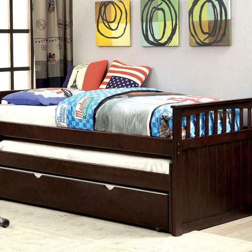 Gartel Espresso Nesting Daybed - Premium Daybed from FOA East - Just $540.15! Shop now at Furniture Wholesale Plus  We are the best furniture store in Nashville, Hendersonville, Goodlettsville, Madison, Antioch, Mount Juliet, Lebanon, Gallatin, Springfield, Murfreesboro, Franklin, Brentwood