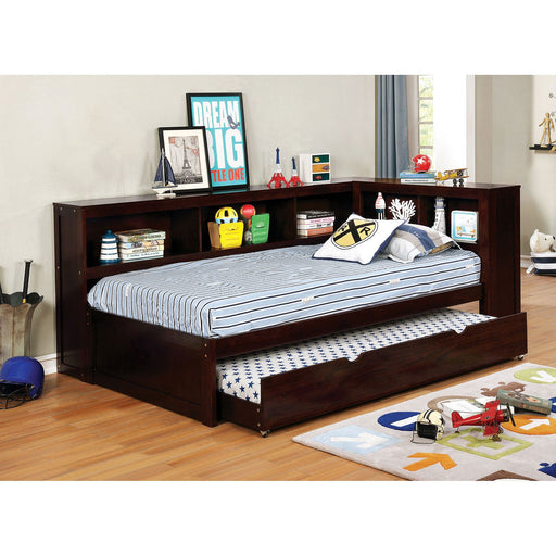 Frankie Espresso Full Daybed w/ Trundle - Premium Daybed w/ Trundle from FOA East - Just $1146.60! Shop now at Furniture Wholesale Plus  We are the best furniture store in Nashville, Hendersonville, Goodlettsville, Madison, Antioch, Mount Juliet, Lebanon, Gallatin, Springfield, Murfreesboro, Franklin, Brentwood