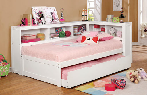 Frankie Black Twin Daybed w/ Trundle - Premium Daybed w/ Trundle from FOA East - Just $1054.95! Shop now at Furniture Wholesale Plus  We are the best furniture store in Nashville, Hendersonville, Goodlettsville, Madison, Antioch, Mount Juliet, Lebanon, Gallatin, Springfield, Murfreesboro, Franklin, Brentwood
