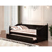 WALCOTT Black Daybed w/ Twin Trundle, Black - Premium Daybed w/ Trundle from FOA East - Just $655.20! Shop now at Furniture Wholesale Plus (Nashville,TN)  We are the best furniture store in Nashville, Hendersonville, Goodlettsville, Madison, Antioch, Mount Juliet, Lebanon, Gallatin, Springfield, Murfreesboro, Franklin, Brentwood