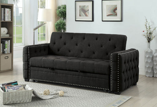 Iona Gray Futon Sofa - Premium Sofa from FOA East - Just $891.15! Shop now at Furniture Wholesale Plus  We are the best furniture store in Nashville, Hendersonville, Goodlettsville, Madison, Antioch, Mount Juliet, Lebanon, Gallatin, Springfield, Murfreesboro, Franklin, Brentwood