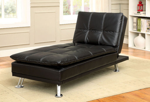 HAUSER Chaise, Black - Premium Chaise from FOA East - Just $466.05! Shop now at Furniture Wholesale Plus  We are the best furniture store in Nashville, Hendersonville, Goodlettsville, Madison, Antioch, Mount Juliet, Lebanon, Gallatin, Springfield, Murfreesboro, Franklin, Brentwood