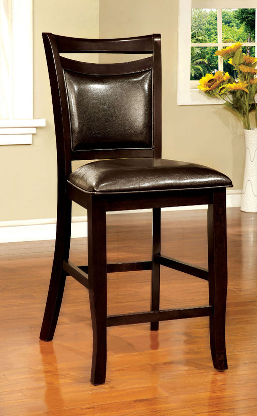 WOODSIDE II Dark Cherry/Espresso Counter Ht. Chair (2/CTN) - Premium Dining Chair from FOA East - Just $261.30! Shop now at Furniture Wholesale Plus  We are the best furniture store in Nashville, Hendersonville, Goodlettsville, Madison, Antioch, Mount Juliet, Lebanon, Gallatin, Springfield, Murfreesboro, Franklin, Brentwood