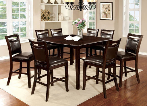 WOODSIDE II Dark Cherry 7 Pc. Counter Ht. Table Set - Premium Dining Room Set from FOA East - Just $1175.85! Shop now at Furniture Wholesale Plus  We are the best furniture store in Nashville, Hendersonville, Goodlettsville, Madison, Antioch, Mount Juliet, Lebanon, Gallatin, Springfield, Murfreesboro, Franklin, Brentwood