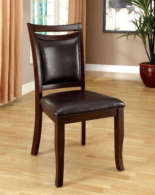 Woodside Dark Cherry/Espresso Side Chair (2/CTN) - Premium Dining Chair from FOA East - Just $235.95! Shop now at Furniture Wholesale Plus  We are the best furniture store in Nashville, Hendersonville, Goodlettsville, Madison, Antioch, Mount Juliet, Lebanon, Gallatin, Springfield, Murfreesboro, Franklin, Brentwood
