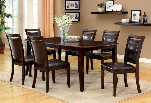 Woodside Dark Cherry/Espresso Dining Table - Premium Dining Table from FOA East - Just $368.55! Shop now at Furniture Wholesale Plus  We are the best furniture store in Nashville, Hendersonville, Goodlettsville, Madison, Antioch, Mount Juliet, Lebanon, Gallatin, Springfield, Murfreesboro, Franklin, Brentwood