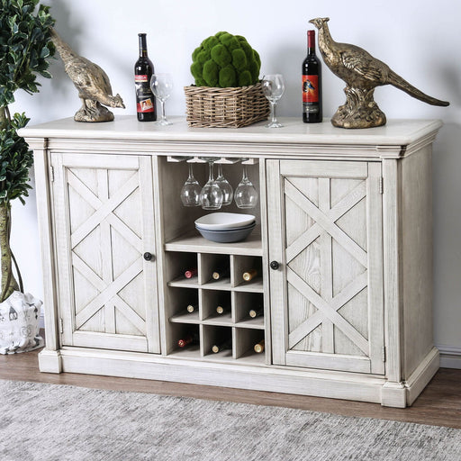 Georgia Antique White/Gray Server - Premium Server from FOA East - Just $795.60! Shop now at Furniture Wholesale Plus  We are the best furniture store in Nashville, Hendersonville, Goodlettsville, Madison, Antioch, Mount Juliet, Lebanon, Gallatin, Springfield, Murfreesboro, Franklin, Brentwood