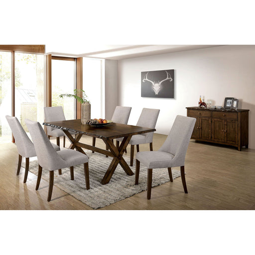 Woodworth Walnut 7 Pc. Dining Table Set - Premium Dining Room Set from FOA East - Just $1316.25! Shop now at Furniture Wholesale Plus  We are the best furniture store in Nashville, Hendersonville, Goodlettsville, Madison, Antioch, Mount Juliet, Lebanon, Gallatin, Springfield, Murfreesboro, Franklin, Brentwood