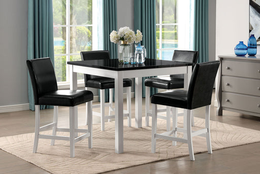 MATHILDA 5 Pc. Counter Ht. Set - Premium Dining Room Set from FOA East - Just $678.60! Shop now at Furniture Wholesale Plus  We are the best furniture store in Nashville, Hendersonville, Goodlettsville, Madison, Antioch, Mount Juliet, Lebanon, Gallatin, Springfield, Murfreesboro, Franklin, Brentwood