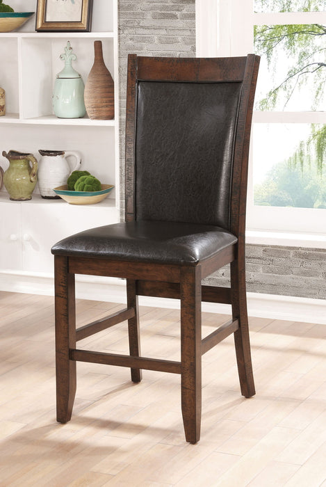 MEAGAN II Brown Cherry/Espresso Counter Ht. Chair (2/CTN) - Premium Dining Chair from FOA East - Just $306.15! Shop now at Furniture Wholesale Plus  We are the best furniture store in Nashville, Hendersonville, Goodlettsville, Madison, Antioch, Mount Juliet, Lebanon, Gallatin, Springfield, Murfreesboro, Franklin, Brentwood