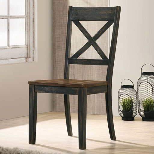 YENSLEY Side Chair (2/CTN) - Premium Dining Chair from FOA East - Just $210.60! Shop now at Furniture Wholesale Plus  We are the best furniture store in Nashville, Hendersonville, Goodlettsville, Madison, Antioch, Mount Juliet, Lebanon, Gallatin, Springfield, Murfreesboro, Franklin, Brentwood