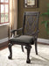 Petersburg Dark Gray Arm Chair (2/CTN) - Premium Dining Chair from FOA East - Just $395.85! Shop now at Furniture Wholesale Plus  We are the best furniture store in Nashville, Hendersonville, Goodlettsville, Madison, Antioch, Mount Juliet, Lebanon, Gallatin, Springfield, Murfreesboro, Franklin, Brentwood