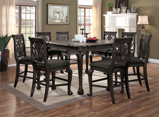 Petersburg Dark Gray 9 Pc. Counter Ht. Dining Table Set - Premium Dining Room Set from FOA East - Just $2464.80! Shop now at Furniture Wholesale Plus  We are the best furniture store in Nashville, Hendersonville, Goodlettsville, Madison, Antioch, Mount Juliet, Lebanon, Gallatin, Springfield, Murfreesboro, Franklin, Brentwood