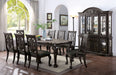 Petersburg Dark Gray 9 Pc. Dining Table Set (2AC+6SC) - Premium Dining Room Set from FOA East - Just $2277.60! Shop now at Furniture Wholesale Plus  We are the best furniture store in Nashville, Hendersonville, Goodlettsville, Madison, Antioch, Mount Juliet, Lebanon, Gallatin, Springfield, Murfreesboro, Franklin, Brentwood