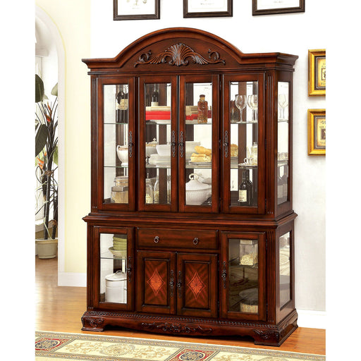 PETERSBURG I Cherry Hutch & Buffet (Touch Lights) - Premium Buffet from FOA East - Just $1831.05! Shop now at Furniture Wholesale Plus (Nashville,TN)  We are the best furniture store in Nashville, Hendersonville, Goodlettsville, Madison, Antioch, Mount Juliet, Lebanon, Gallatin, Springfield, Murfreesboro, Franklin, Brentwood