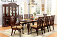 PETERSBURG I Cherry Dining Table w/ 1 X 18" Leaf - Premium Dining Table from FOA East - Just $819! Shop now at Furniture Wholesale Plus  We are the best furniture store in Nashville, Hendersonville, Goodlettsville, Madison, Antioch, Mount Juliet, Lebanon, Gallatin, Springfield, Murfreesboro, Franklin, Brentwood