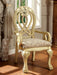 WYNDMERE Vintage White Arm Chair (2/CTN) - Premium Dining Chair from FOA East - Just $865.80! Shop now at Furniture Wholesale Plus  We are the best furniture store in Nashville, Hendersonville, Goodlettsville, Madison, Antioch, Mount Juliet, Lebanon, Gallatin, Springfield, Murfreesboro, Franklin, Brentwood