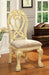 WYNDMERE Vintage White Side Chair (2/CTN) - Premium Dining Chair from FOA East - Just $822.90! Shop now at Furniture Wholesale Plus  We are the best furniture store in Nashville, Hendersonville, Goodlettsville, Madison, Antioch, Mount Juliet, Lebanon, Gallatin, Springfield, Murfreesboro, Franklin, Brentwood