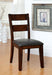 DICKINSON I Dark Cherry Side Chair (2/CTN) - Premium Dining Chair from FOA East - Just $261.30! Shop now at Furniture Wholesale Plus  We are the best furniture store in Nashville, Hendersonville, Goodlettsville, Madison, Antioch, Mount Juliet, Lebanon, Gallatin, Springfield, Murfreesboro, Franklin, Brentwood