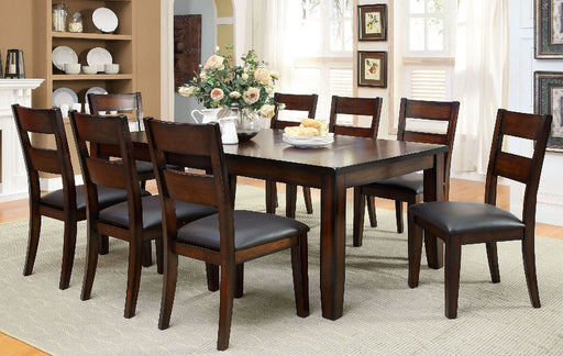 DICKINSON I Dark Cherry 7 Pc. Dining Table Set - Premium Dining Room Set from FOA East - Just $1292.85! Shop now at Furniture Wholesale Plus  We are the best furniture store in Nashville, Hendersonville, Goodlettsville, Madison, Antioch, Mount Juliet, Lebanon, Gallatin, Springfield, Murfreesboro, Franklin, Brentwood