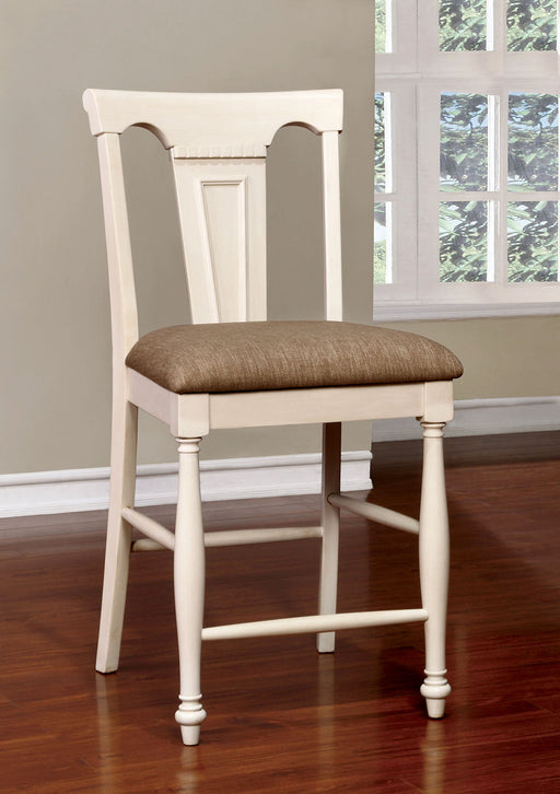 SABRINA Off White/Cherry Ctr.Ht. Chair, Cherry & White (2/CTN) - Premium Dining Chair from FOA East - Just $354.90! Shop now at Furniture Wholesale Plus  We are the best furniture store in Nashville, Hendersonville, Goodlettsville, Madison, Antioch, Mount Juliet, Lebanon, Gallatin, Springfield, Murfreesboro, Franklin, Brentwood