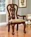 ELANA Brown Cherry Arm Chair (2/CTN) - Premium Dining Chair from FOA East - Just $491.40! Shop now at Furniture Wholesale Plus  We are the best furniture store in Nashville, Hendersonville, Goodlettsville, Madison, Antioch, Mount Juliet, Lebanon, Gallatin, Springfield, Murfreesboro, Franklin, Brentwood