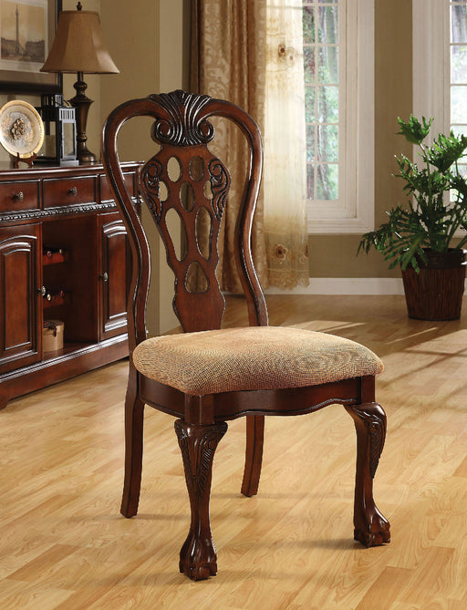 George Town Cherry Side Chair (2/CTN) - Premium Dining Chair from FOA East - Just $425.10! Shop now at Furniture Wholesale Plus  We are the best furniture store in Nashville, Hendersonville, Goodlettsville, Madison, Antioch, Mount Juliet, Lebanon, Gallatin, Springfield, Murfreesboro, Franklin, Brentwood