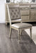 Xandra Champagne Side Chair (2/CTN) - Premium Dining Chair from FOA East - Just $306.15! Shop now at Furniture Wholesale Plus  We are the best furniture store in Nashville, Hendersonville, Goodlettsville, Madison, Antioch, Mount Juliet, Lebanon, Gallatin, Springfield, Murfreesboro, Franklin, Brentwood