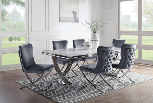 WADENSWIL 7 Pc. Dining Table Set - Premium Dining Room Set from FOA East - Just $3439.80! Shop now at Furniture Wholesale Plus  We are the best furniture store in Nashville, Hendersonville, Goodlettsville, Madison, Antioch, Mount Juliet, Lebanon, Gallatin, Springfield, Murfreesboro, Franklin, Brentwood