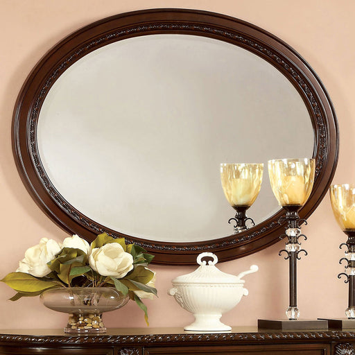 Bellagio Brown Cherry Mirror - Premium Mirror from FOA East - Just $354.90! Shop now at Furniture Wholesale Plus  We are the best furniture store in Nashville, Hendersonville, Goodlettsville, Madison, Antioch, Mount Juliet, Lebanon, Gallatin, Springfield, Murfreesboro, Franklin, Brentwood