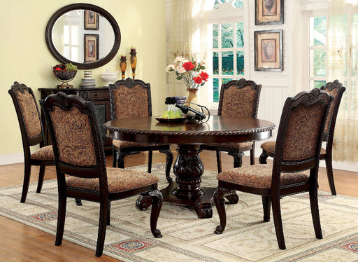 BELLAGIO Brown Cherry 5 Pc. Dining Table Set - Premium Dining Room Set from FOA East - Just $2107.95! Shop now at Furniture Wholesale Plus  We are the best furniture store in Nashville, Hendersonville, Goodlettsville, Madison, Antioch, Mount Juliet, Lebanon, Gallatin, Springfield, Murfreesboro, Franklin, Brentwood