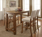 SANIA Natural Tone 5 Pc.  Bar Ht. Dining Table Set - Premium Dining Room Set from FOA East - Just $1093.95! Shop now at Furniture Wholesale Plus  We are the best furniture store in Nashville, Hendersonville, Goodlettsville, Madison, Antioch, Mount Juliet, Lebanon, Gallatin, Springfield, Murfreesboro, Franklin, Brentwood